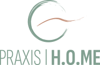 PRAXIS - H.O.M.E - Pa­trick Saul Logo